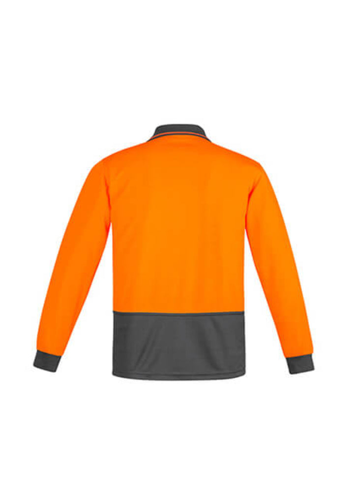 Syzmik Mens Comfort Back L/S Polo (ZH410)