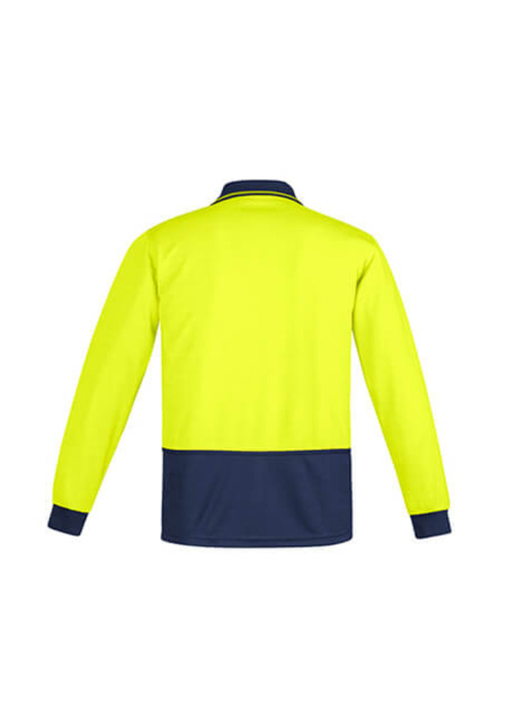 Syzmik Mens Comfort Back L/S Polo (ZH410)