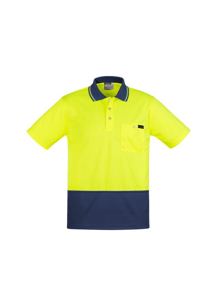 Syzmik Mens Comfort Back S/S Polo (ZH415)