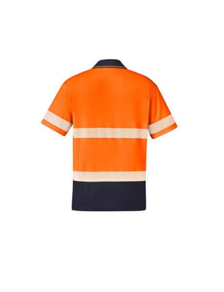 Syzmik Unisex Hi Vis Segmented S/S Polo - Hoop Taped (ZH535)