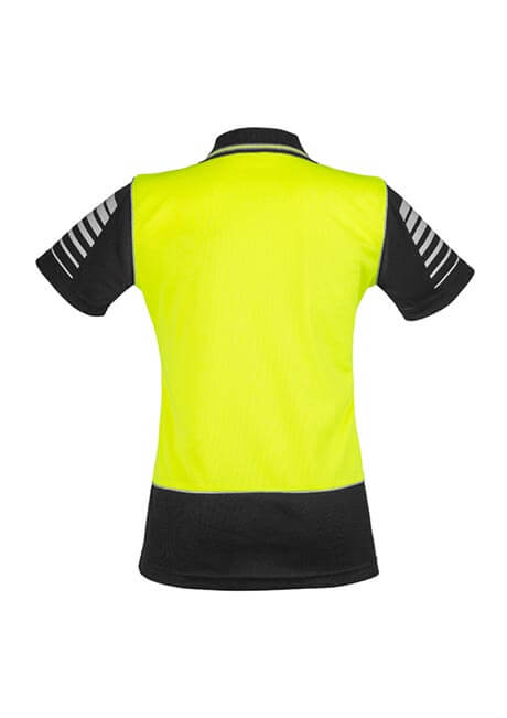 Syzmik Womens Hi Vis Zone Polo (ZHL236)