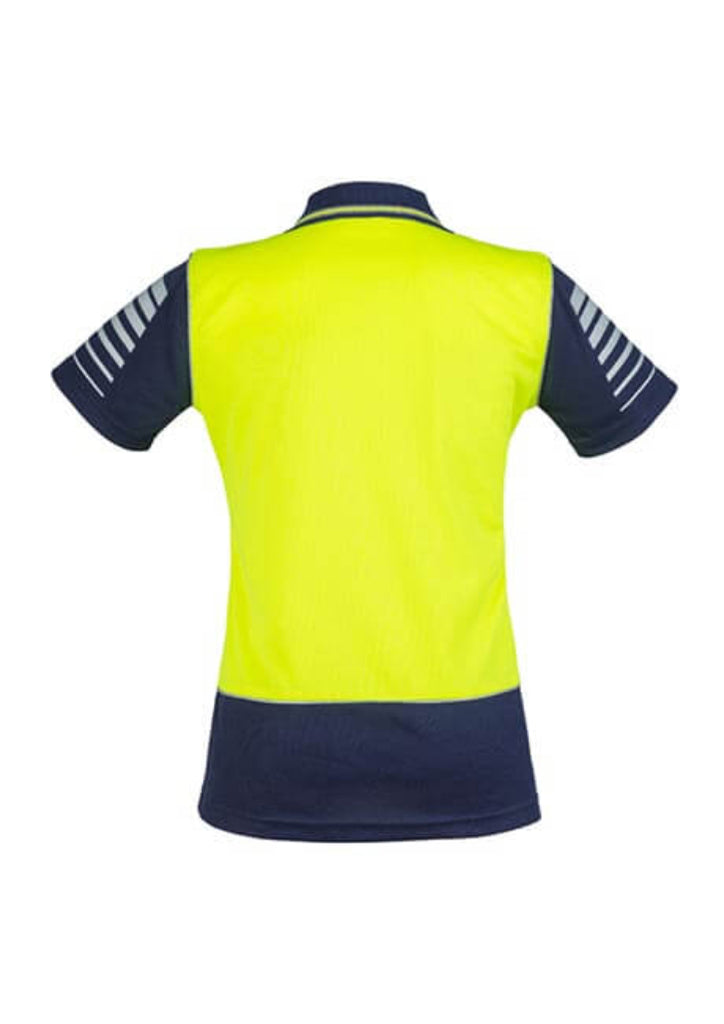 Syzmik Womens Hi Vis Zone Polo (ZHL236)