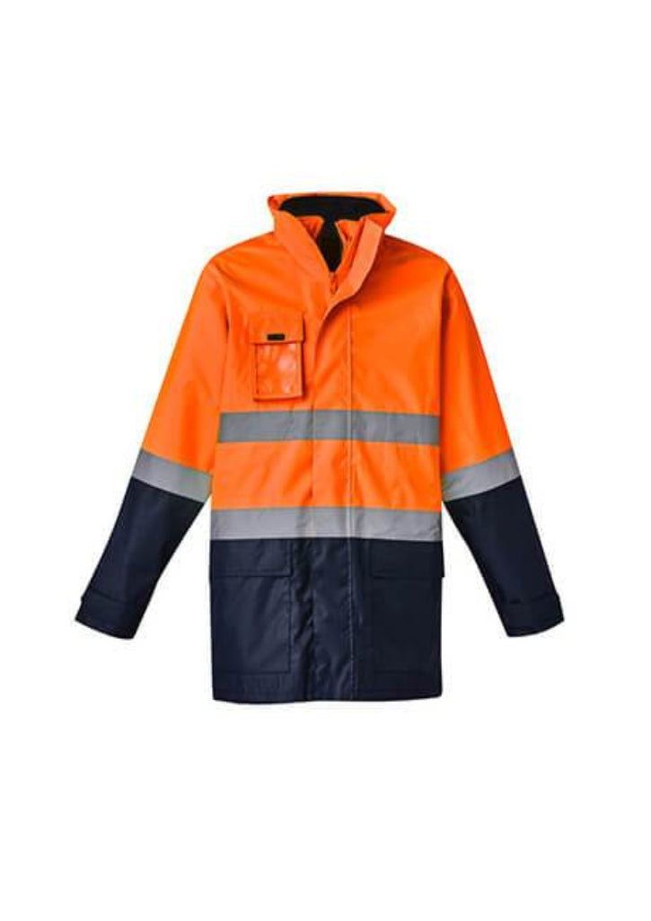 Mens hi vis rain sales jacket