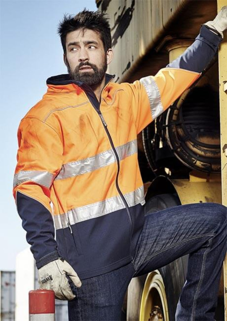 Syzmik Unisex Hi Vis Soft Shell Jacket ZJ353 Workwear Direct