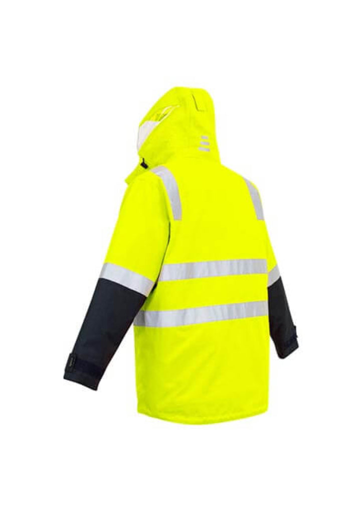 Syzmik  Mens Hi Vis 4 In 1 Waterproof Jacket (ZJ532)