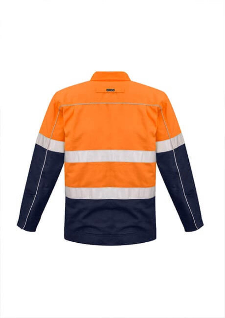 Hi vis cotton drill jacket hotsell