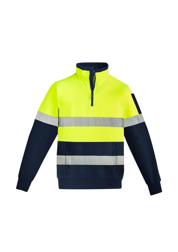 Syzmik Mens Hi Vis 1/4 Zip Pullover - Hoop Taped (ZT567)