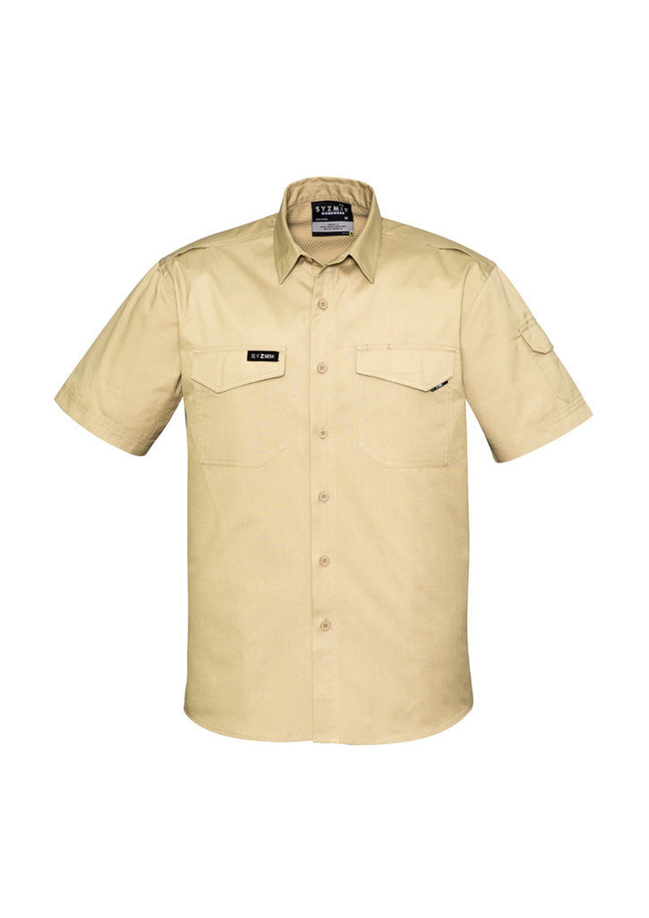 Syzmik Mens Rugged Cooling Mens S/S Shirt (ZW405)