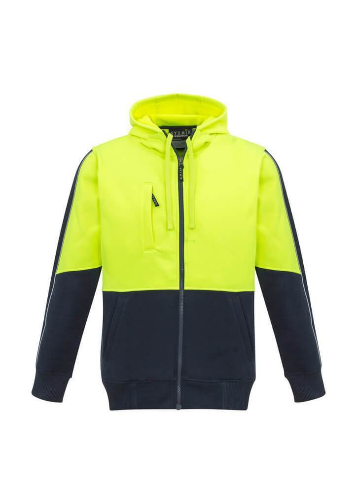 Syzmik Unisex Hi Vis Full Zip Hoodie (ZT485)