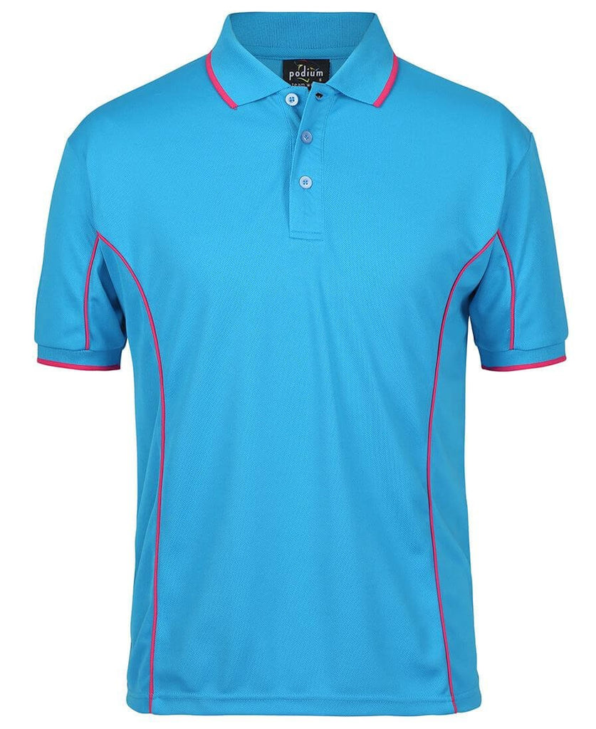 Jb's Adults Podium Short Sleeve Piping Polo(7PIP)