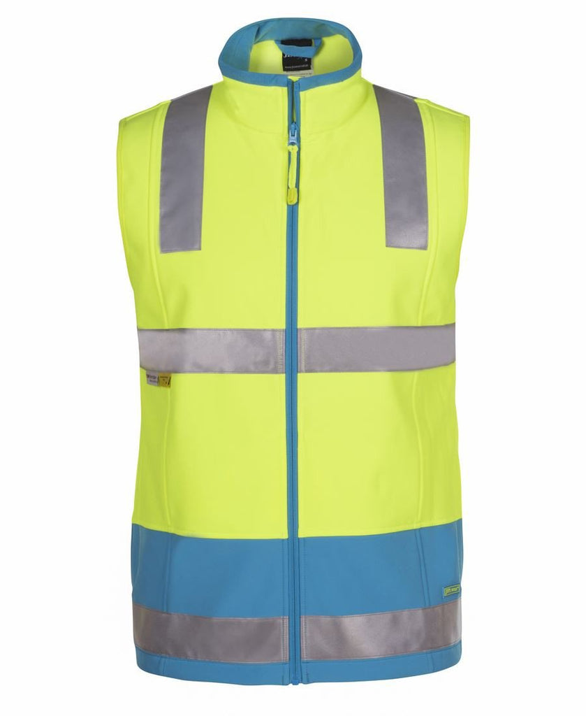 JB's Hi Vis (D+N) Softshell Vest - Adults (6D4LK)