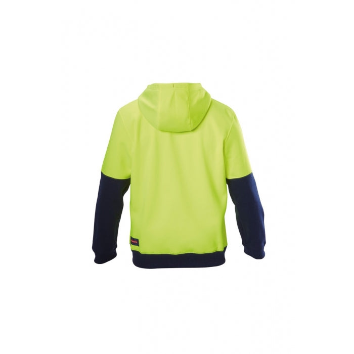 Hard Yakka  Hi-visibility Two Tone Brushed Fleece Hoodie (Y19325)