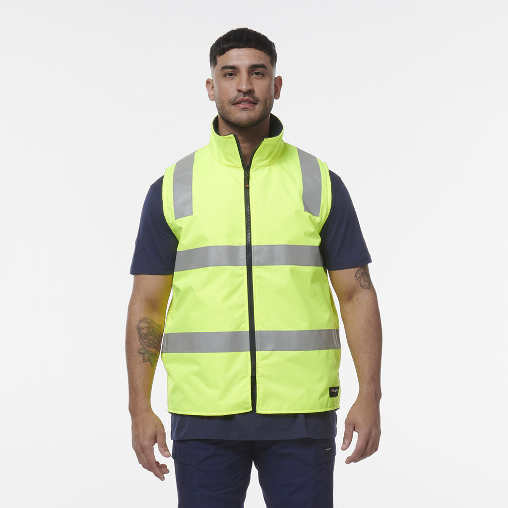 King Gee Reflective Spliced Insulated Vest (K55031)