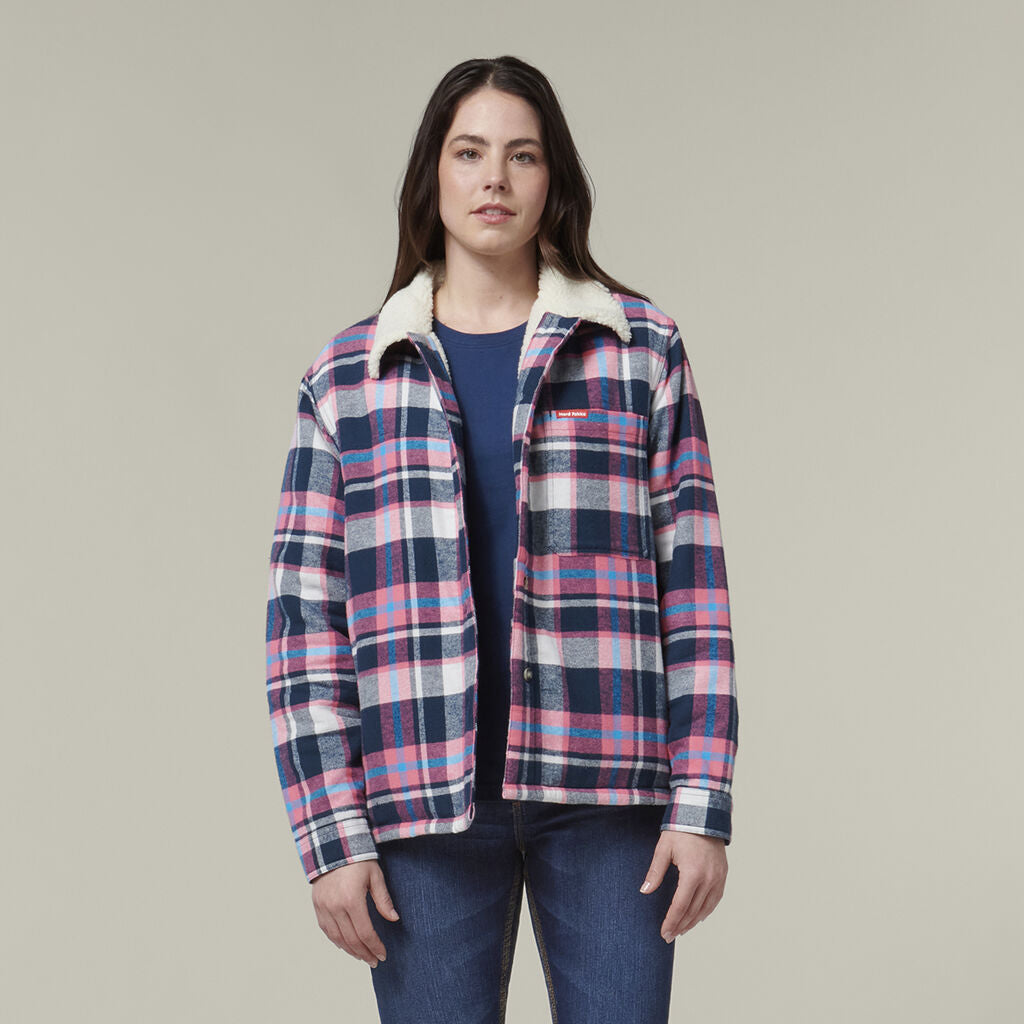 Hard Yakka Women's Heritage Trucker Sherpa Jacket (Y08760)