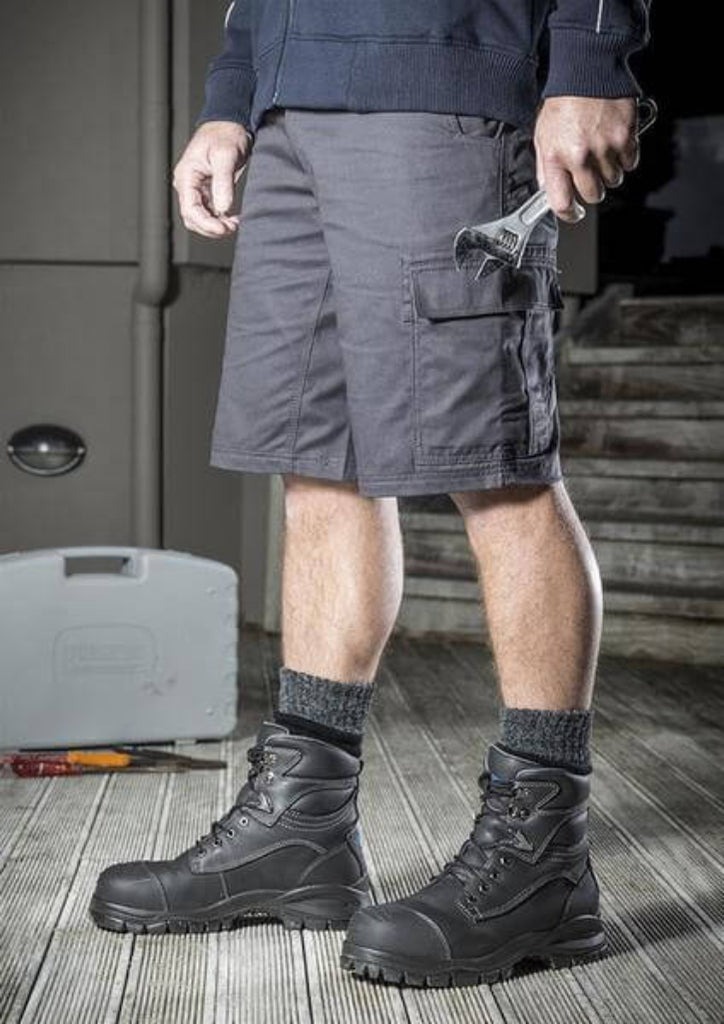 Syzmik Mens Drill Cargo Short (ZW012)