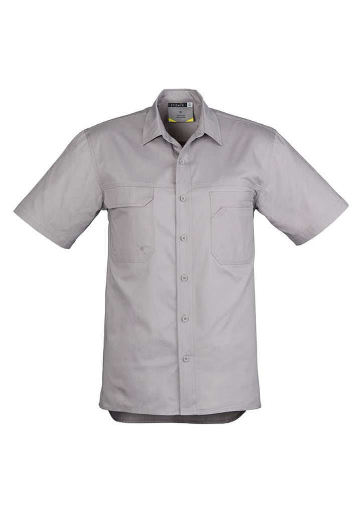 Syzmik Mens Light Weight Tradie S/S Shirt (ZW120)